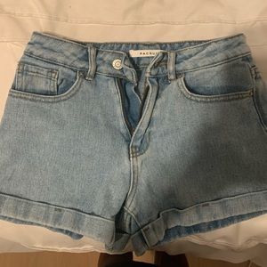 Pacsun blue jean shorts
